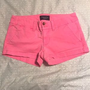 American eagle pink shorts